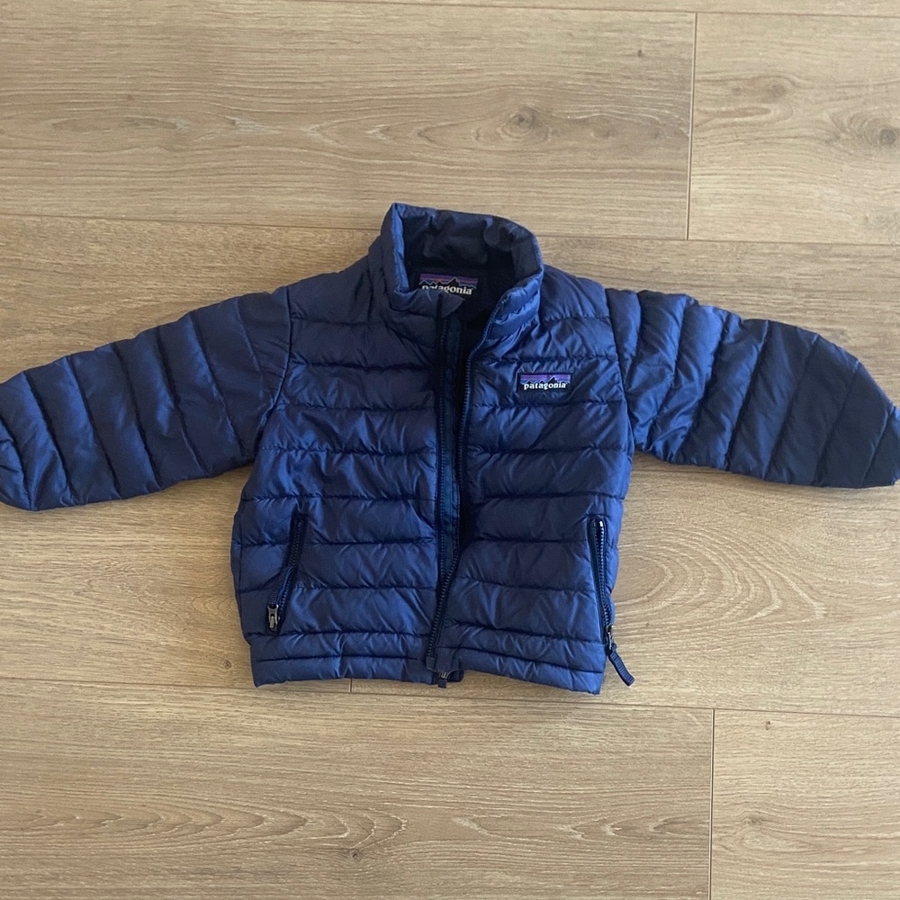 Patagonia Kids Navy Puffer Jacket